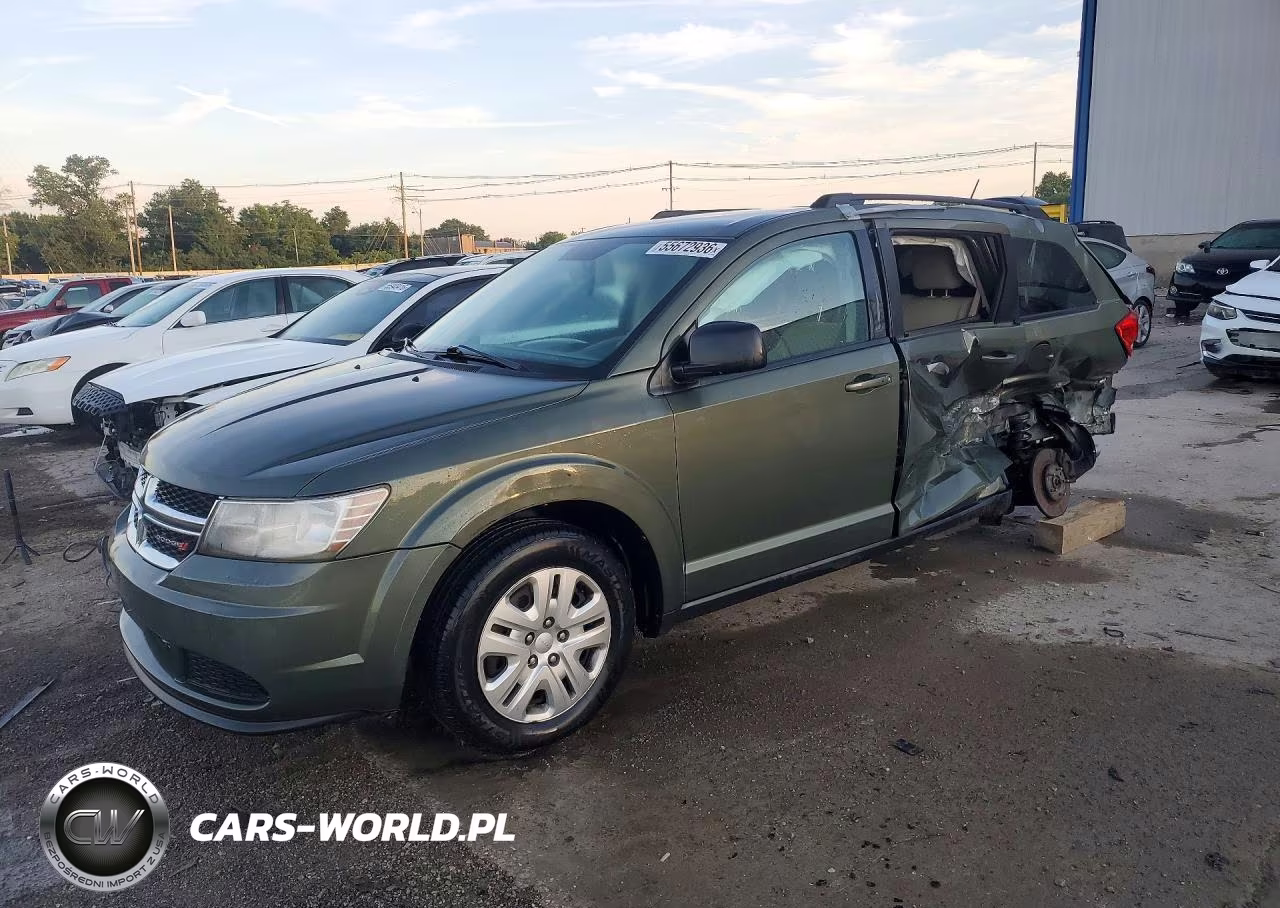 2018 Dodge Journey Se VIN:3C4PDDAG6JT219927 - 1