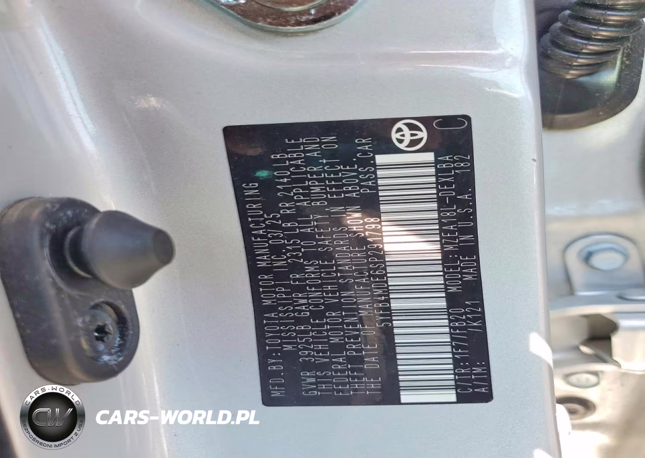 2025 Toyota Corolla Le VIN:5YFB4MDE6SP291798 - 12