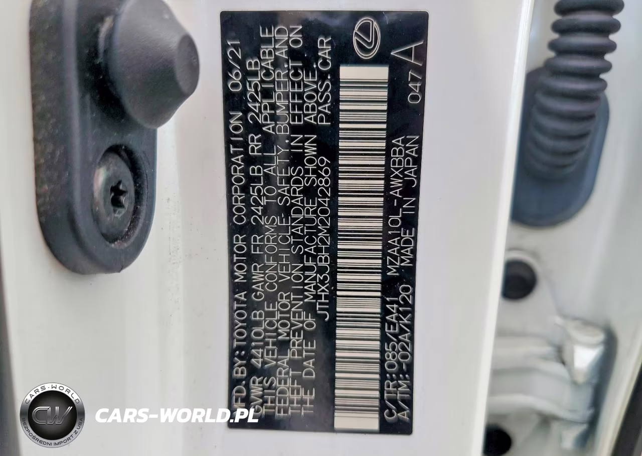 2021 Lexus Ux 200 VIN:JTHX3JBH2M2042869 - 13