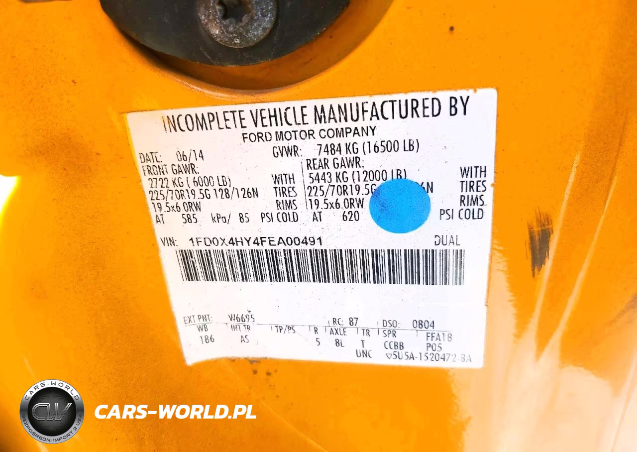 2015 Ford F450 Super Duty VIN:1FD0X4HY4FEA00491 - 13