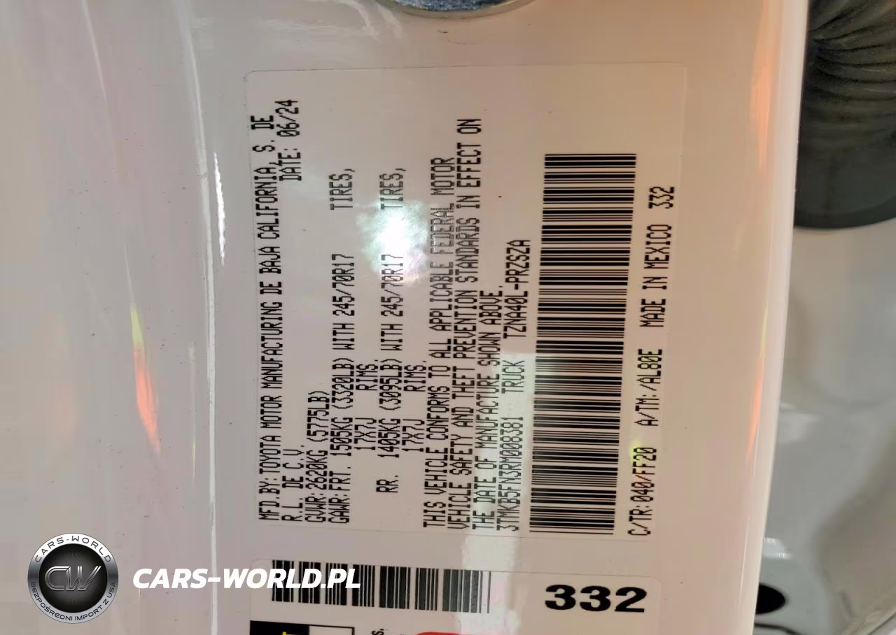 2024 Toyota Tacoma Sr5 VIN:3TMKB5FN3RM008381 - 13