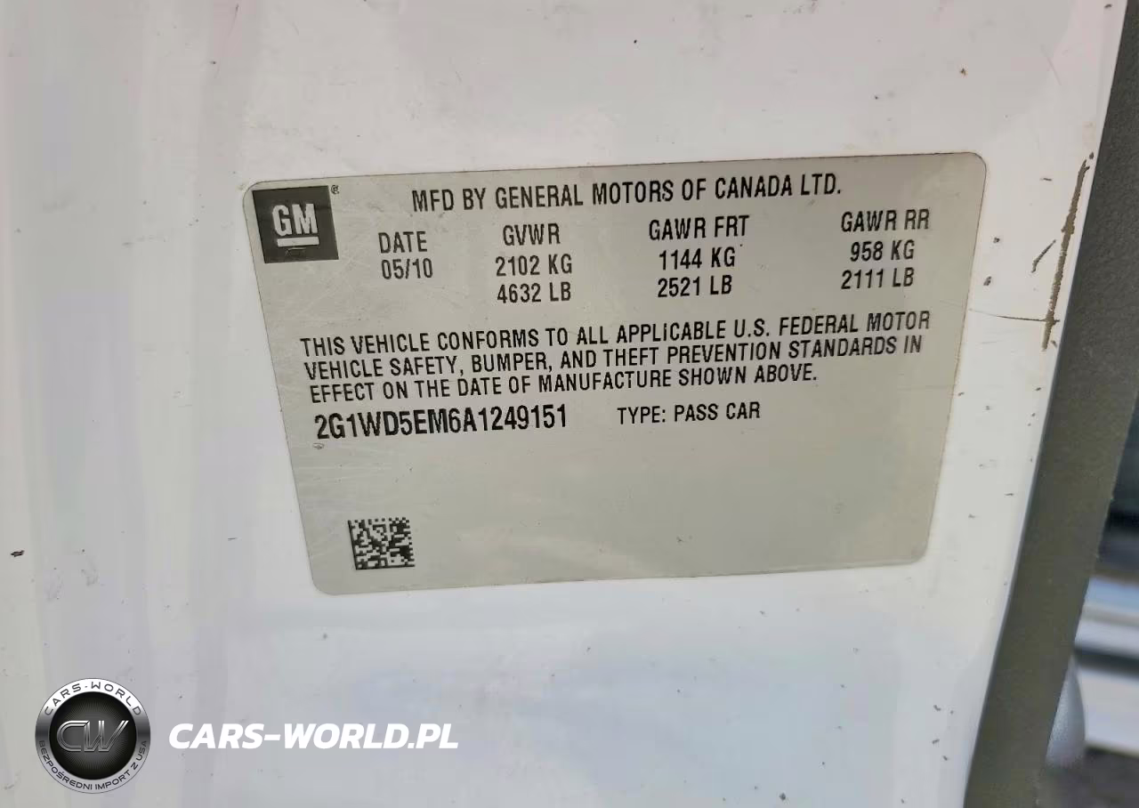 2010 Chevrolet Impala Police VIN:2G1WD5EM6A1249151 - 12