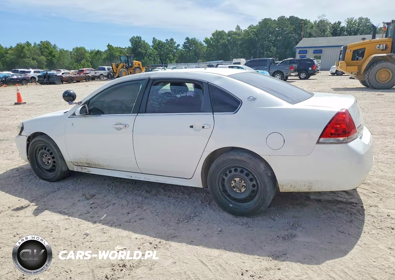 2010 Chevrolet Impala Police VIN:2G1WD5EM6A1249151 - 2