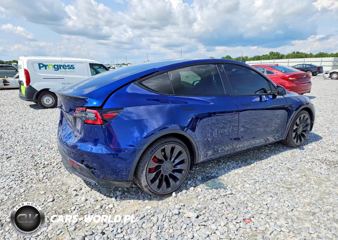 2022 Tesla Model Y Performance Dual Motor All-Wheel Drive VIN:7SAYGDEF3NF372818 - 3