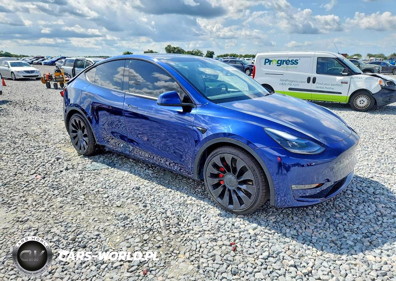 2022 Tesla Model Y Performance Dual Motor All-Wheel Drive VIN:7SAYGDEF3NF372818 - 4