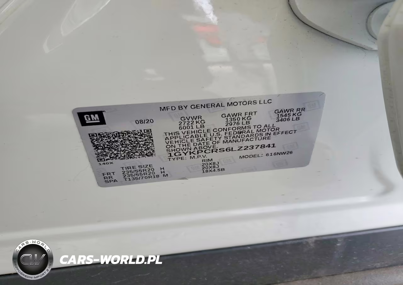 2020 Cadillac Xt6 Premium Luxury VIN:1GYKPCRS6LZ237841 - 12