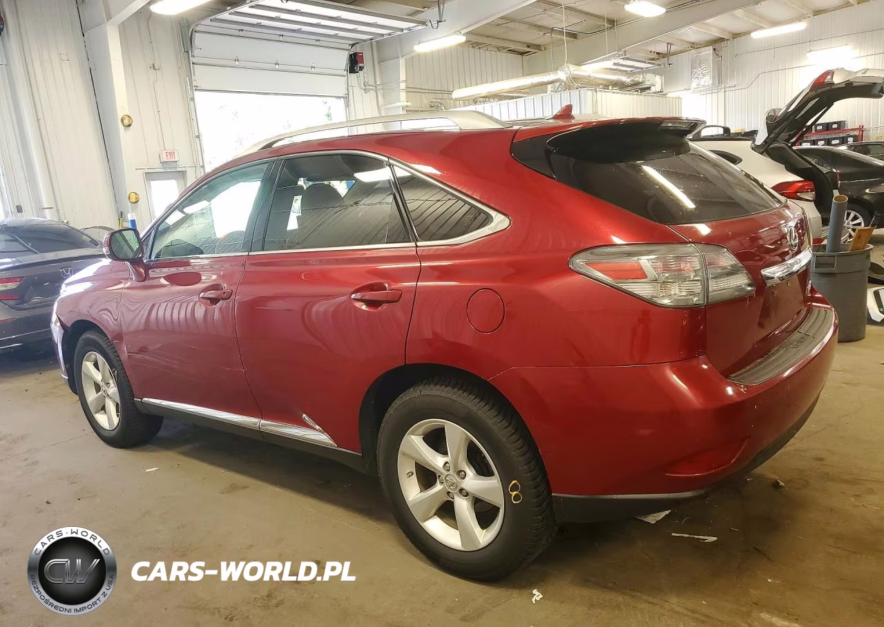 2012 Lexus Rx 350 VIN:JTJBK1BA3C2019940 - 2