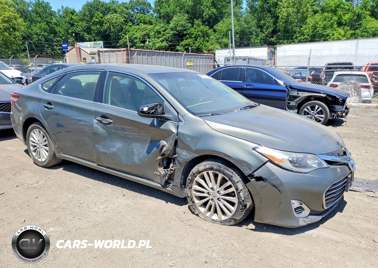2014 Toyota Avalon Hybrid Xle Premium VIN:4T1BD1EBXEU025237 - 4