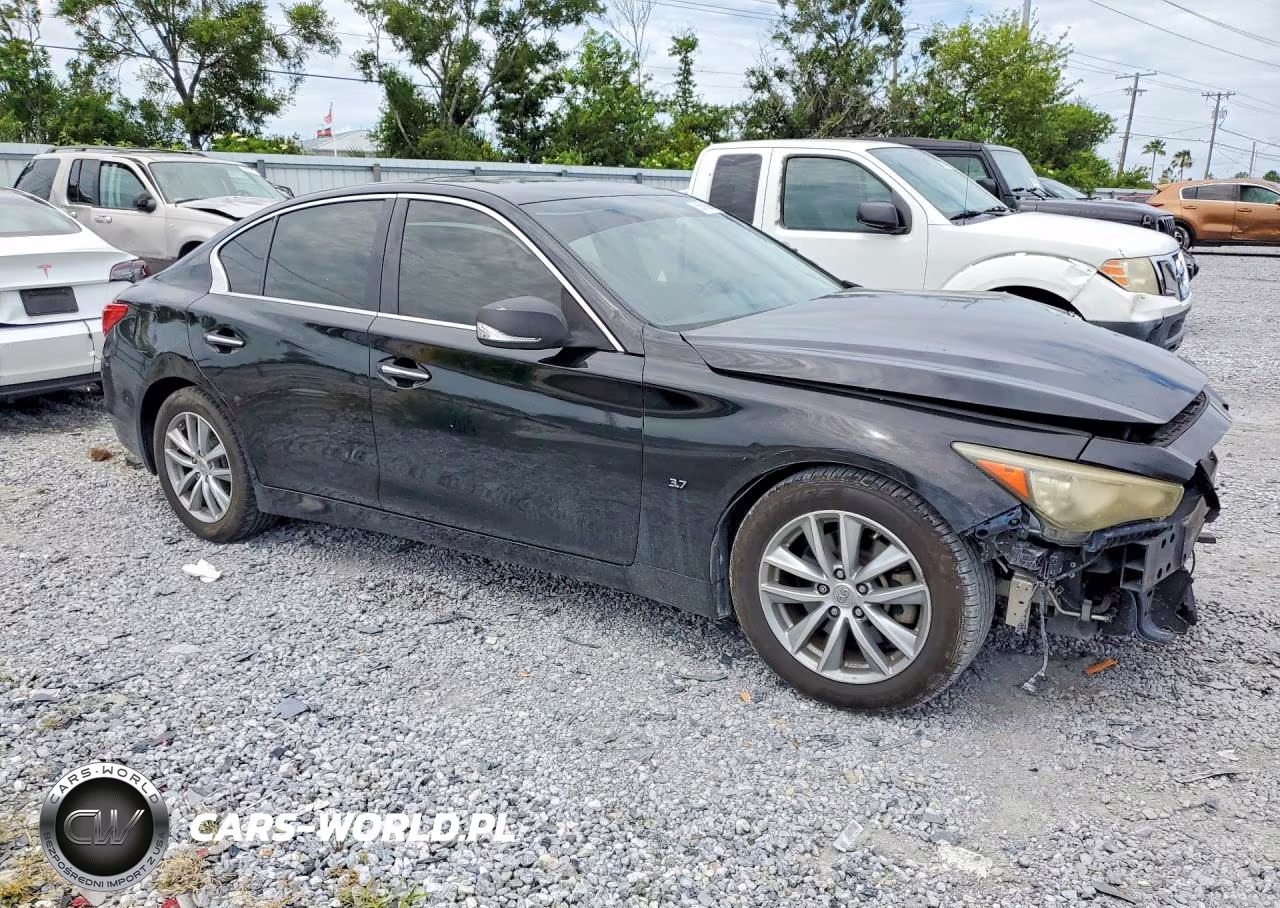 2014 Infiniti Q50 Base VIN:JN1BV7AP1EM682467 - 4