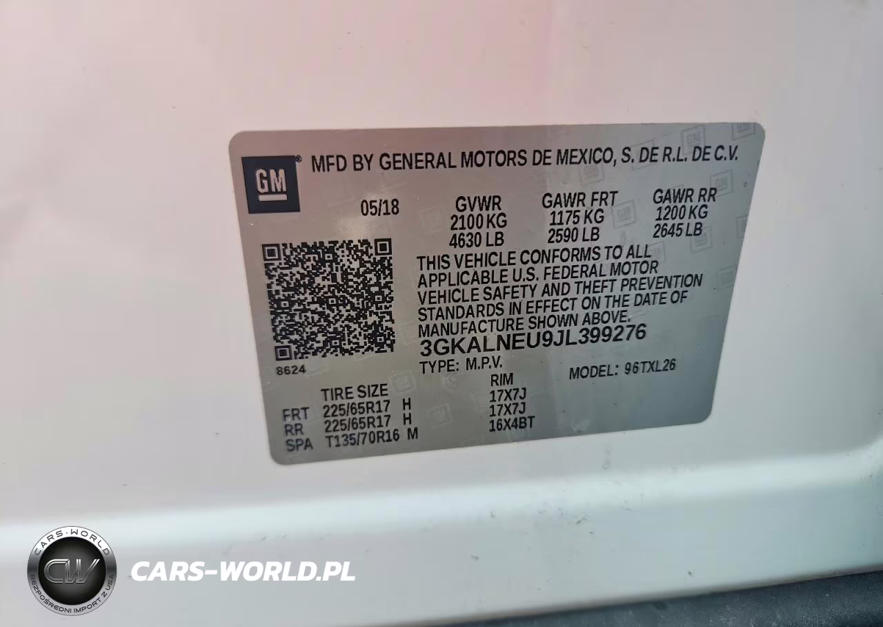 2018 GMC Terrain Sle VIN:3GKALNEU9JL399276 - 13