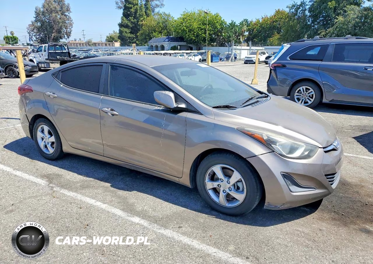 2014 Hyundai Elantra Se VIN:5NPDH4AE8EH515253 - 4