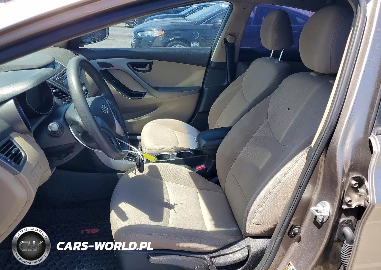 2014 Hyundai Elantra Se VIN:5NPDH4AE8EH515253 - 7