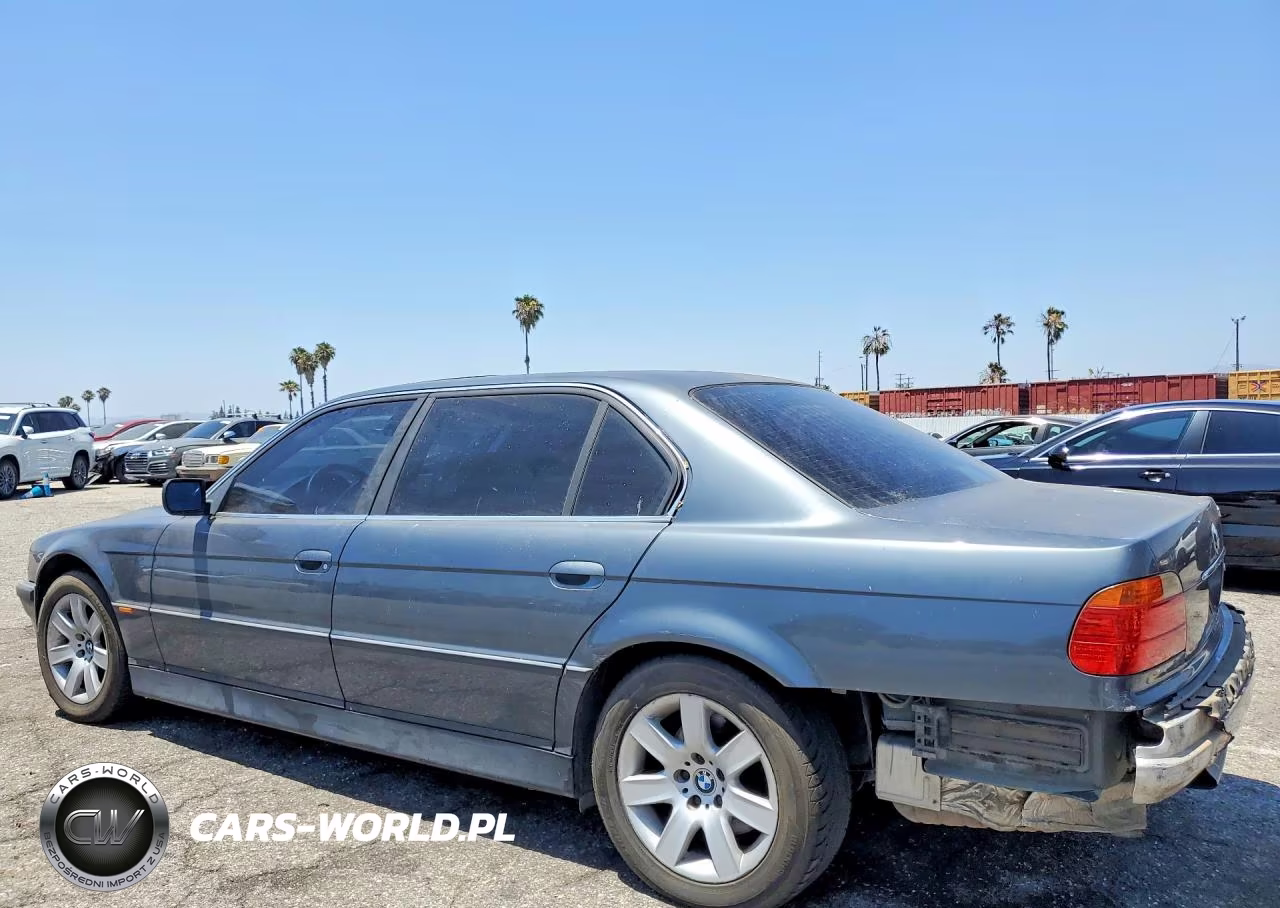 2000 BMW 740 Il VIN:WBAGH8349YDP13176 - 2