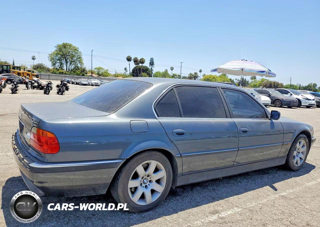 2000 BMW 740 Il VIN:WBAGH8349YDP13176 - 3