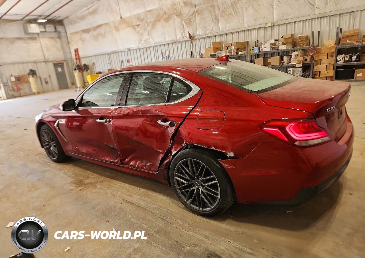 2019 Genesis G70 2.0T Advanced VIN:KMTG44LA6KU025531 - 2