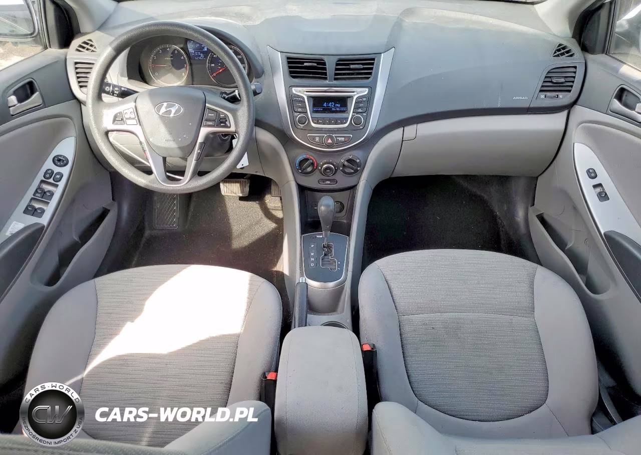 2015 Hyundai Accent Gls VIN:KMHCT4AE6FU922047 - 8