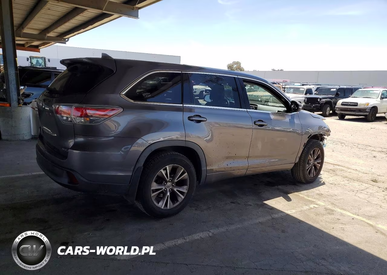 2015 Toyota Highlander Le Plus VIN:5TDBKRFH9FS170318 - 3