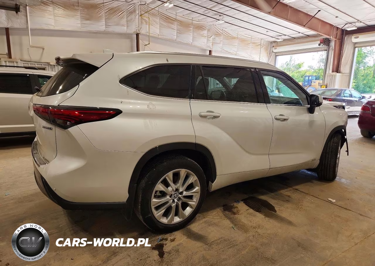 2022 Toyota Highlander Hybrid Limited VIN:5TDXBRCH3NS562459 - 3