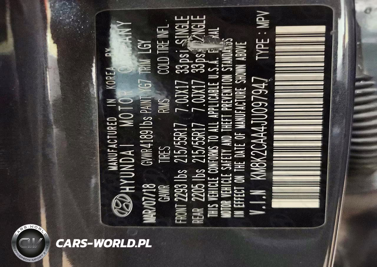 2018 Hyundai Kona Sel VIN:KM8K2CAA4JU097947 - 14