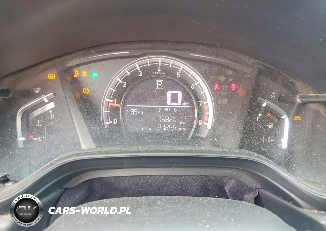 2018 Honda Cr-V Lx VIN:2HKRW5H3XJH403540 - 9