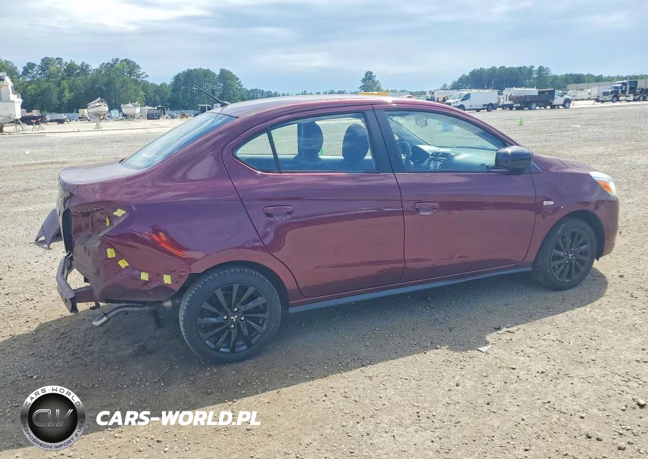2020 Mitsubishi Mirage G4 Se VIN:ML32F4FJ8LHF06640 - 3