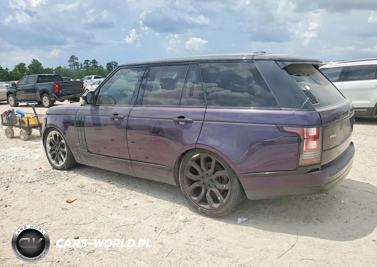 2015 Land Rover Range Rover Supercharged VIN:SALGS2TF1FA235183 - 2