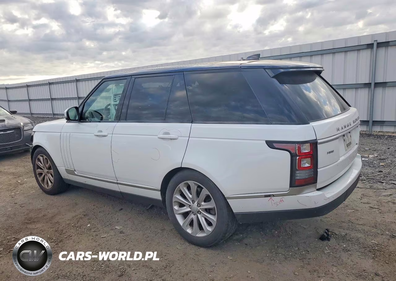 2017 Land Rover Range Rover Hse VIN:SALGS2FV5HA370110 - 2