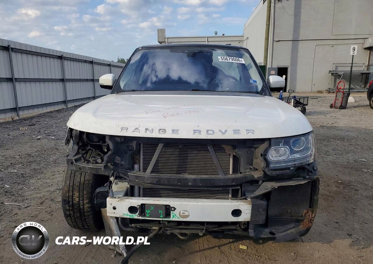 2017 Land Rover Range Rover Hse VIN:SALGS2FV5HA370110 - 5