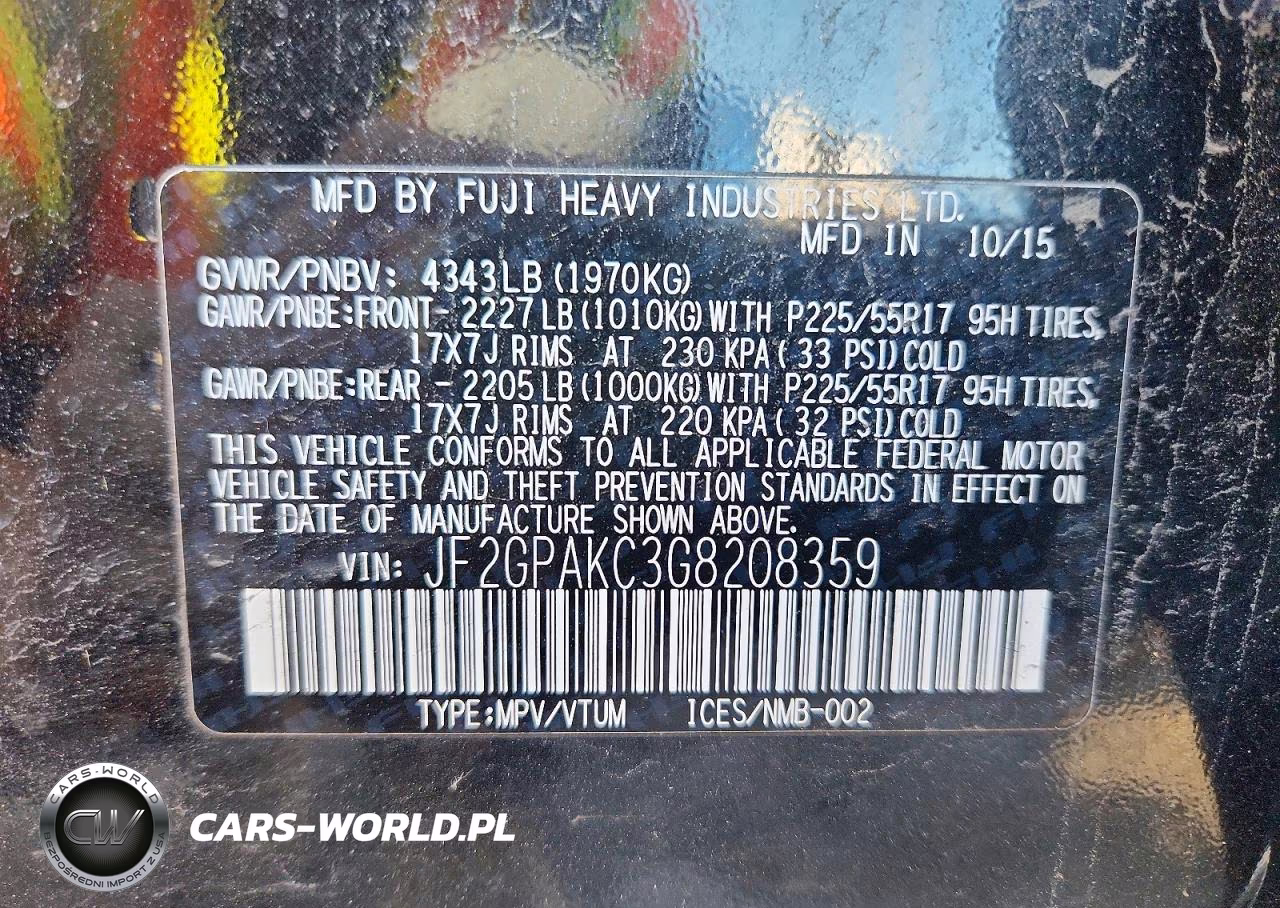 2016 Subaru Crosstrek Limited VIN:JF2GPAKC3G8208359 - 14