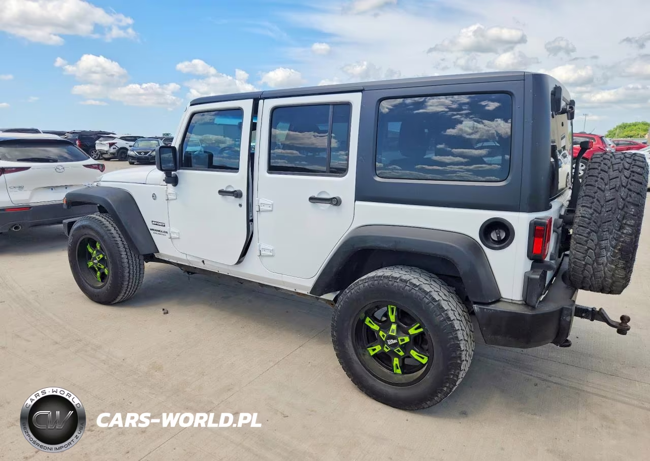 2016 Jeep Wrangler Unlimited Sport VIN:1C4BJWDG5GL160318 - 2