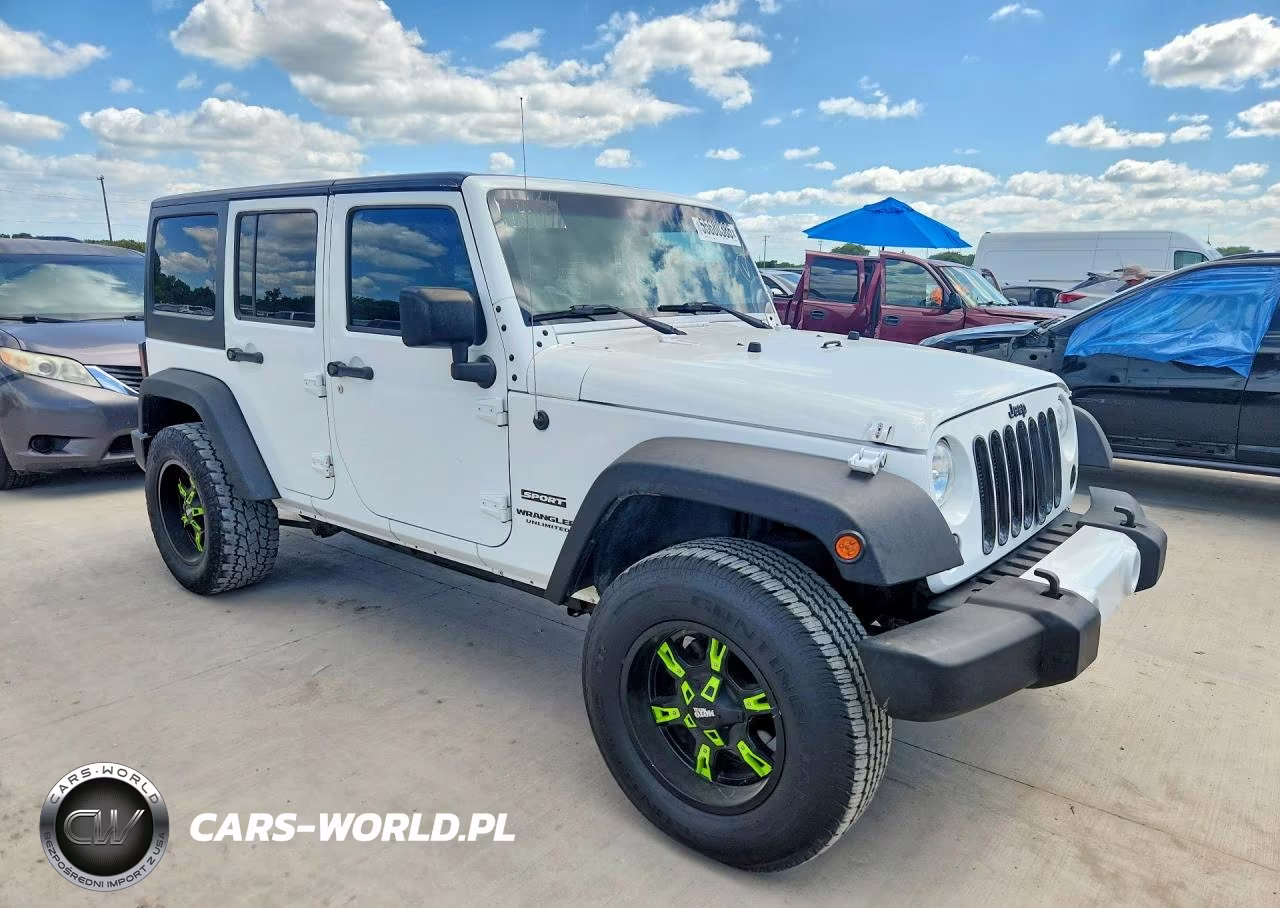 2016 Jeep Wrangler Unlimited Sport VIN:1C4BJWDG5GL160318 - 4