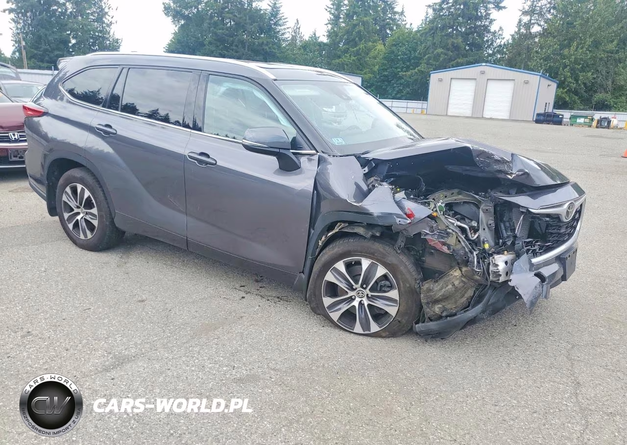 2021 Toyota Highlander Xle VIN:5TDGZRBH1MS130061 - 4