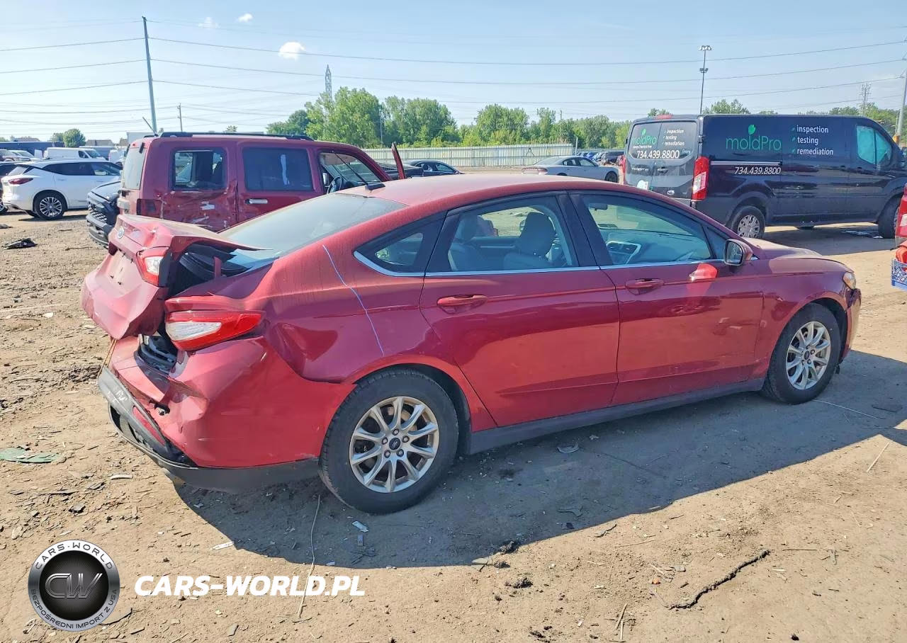 2016 Ford Fusion S VIN:3FA6P0G71GR342694 - 3
