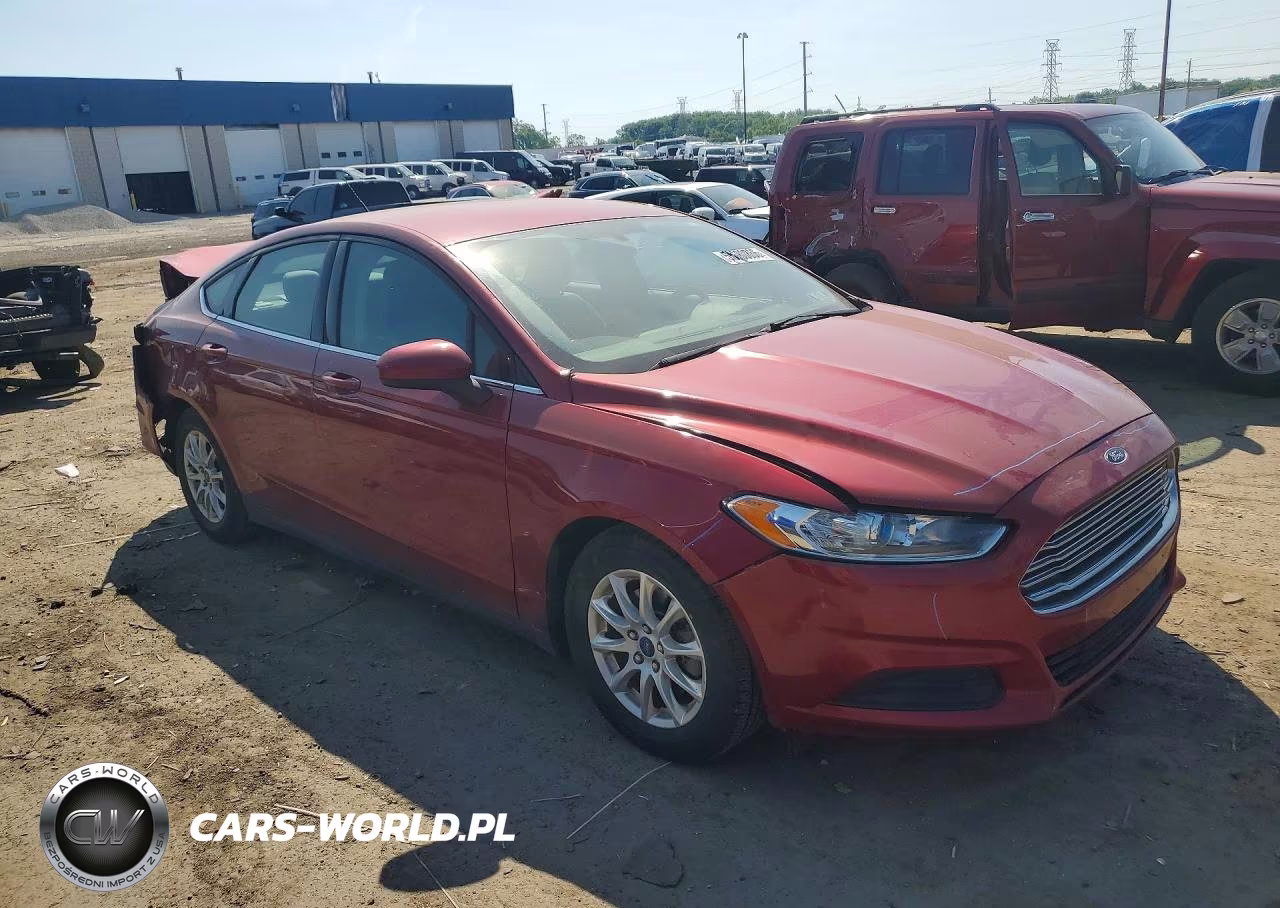 2016 Ford Fusion S VIN:3FA6P0G71GR342694 - 4