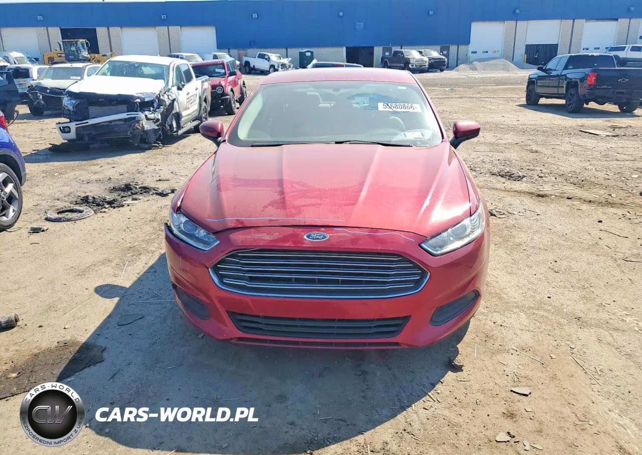 2016 Ford Fusion S VIN:3FA6P0G71GR342694 - 5