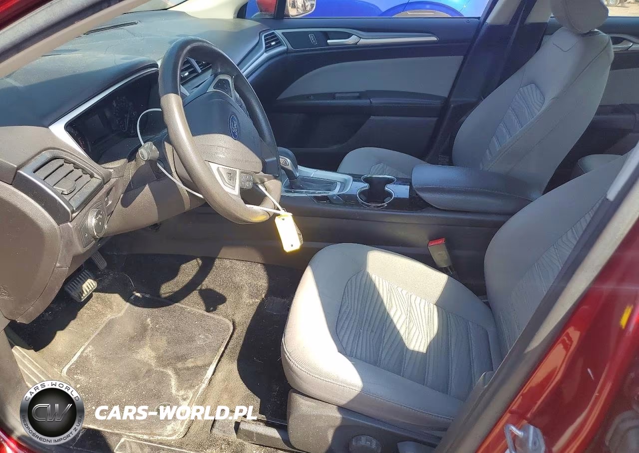 2016 Ford Fusion S VIN:3FA6P0G71GR342694 - 7