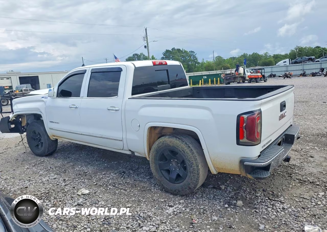 2017 GMC Sierra K1500 Slt VIN:3GTU2NEC1HG135166 - 2