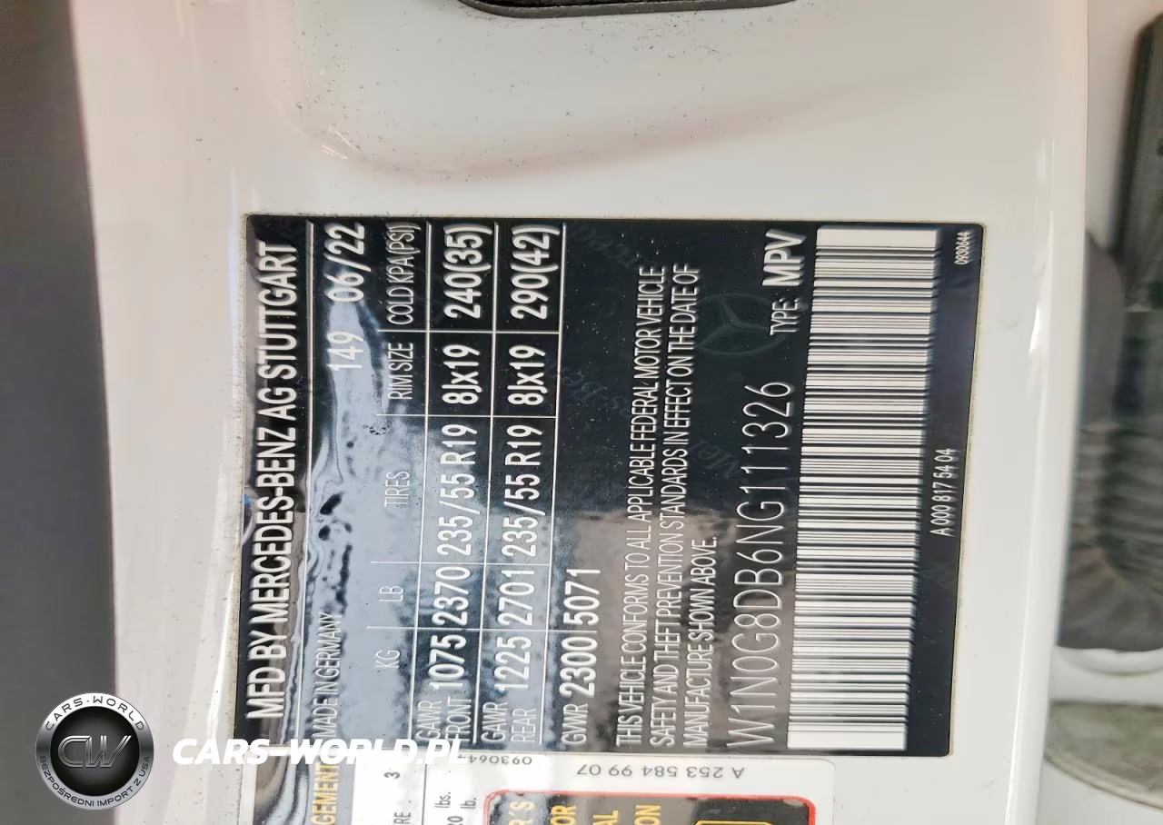 2022 Mercedes-Benz Glc 300 VIN:W1N0G8DB6NG111326 - 13