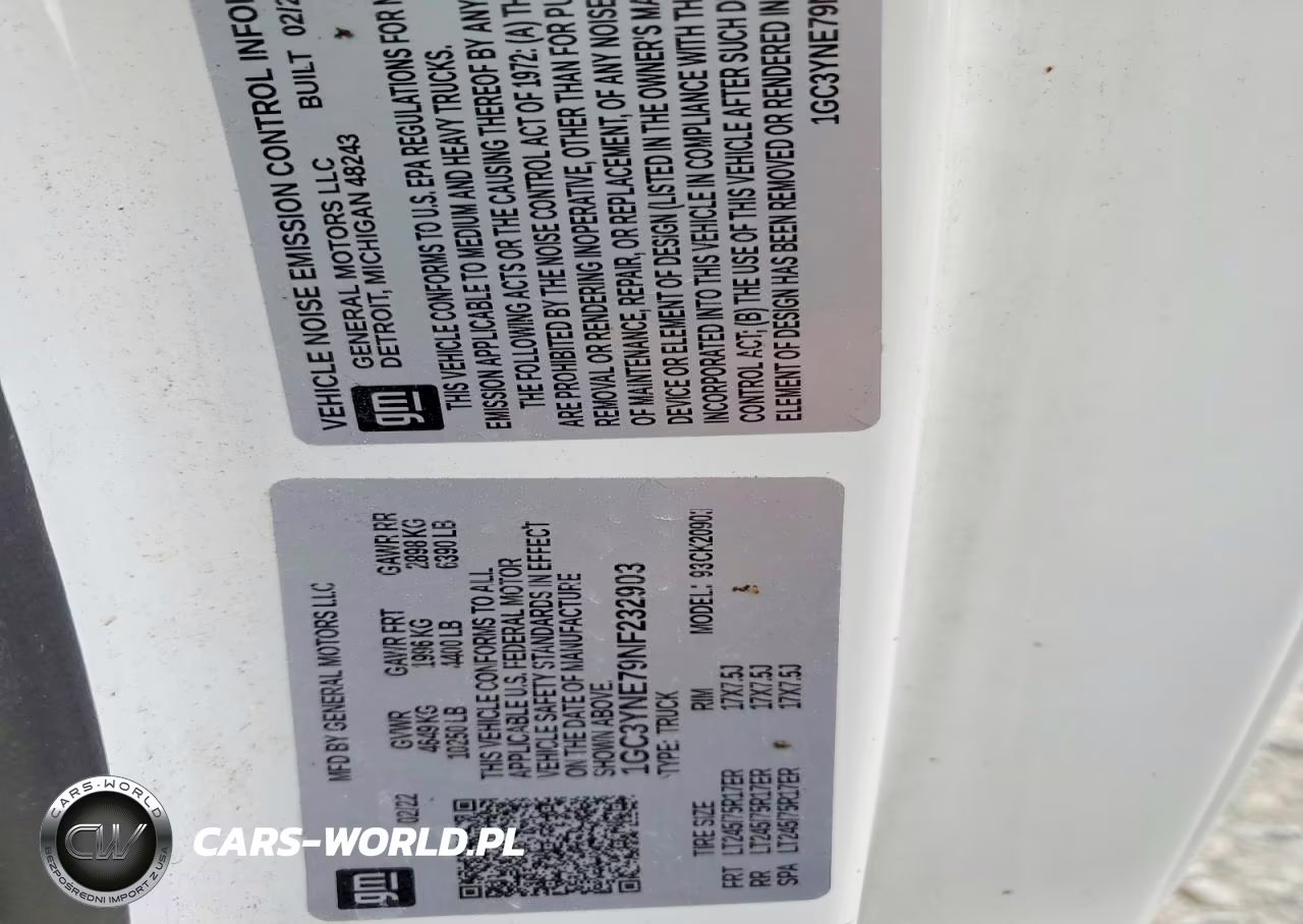 2022 Chevrolet Silverado K2500 Heavy Duty Lt VIN:1GC3YNE79NF232903 - 12