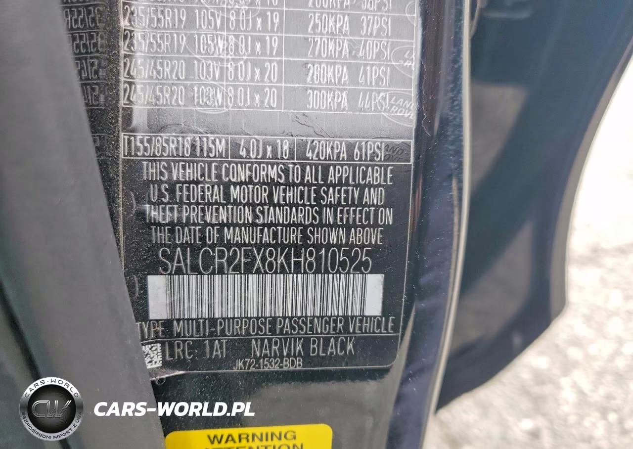 2019 Land Rover Discovery Sport Hse VIN:SALCR2FX8KH810525 - 14
