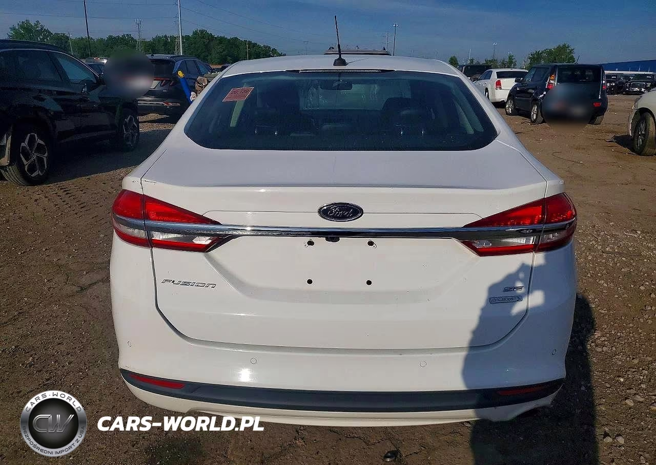 2017 Ford Fusion Se VIN:3FA6P0HD1HR178143 - 6