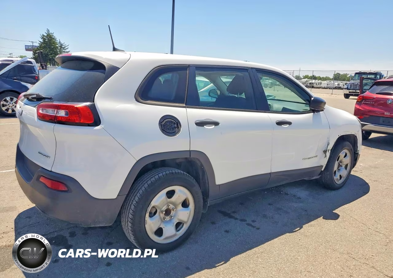 2017 Jeep Cherokee Sport VIN:1C4PJLAB9HW507789 - 3