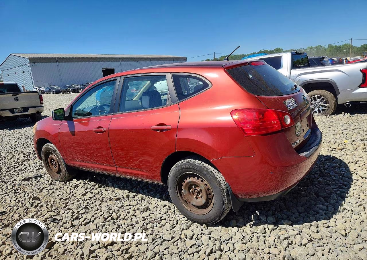 2008 Nissan Rogue S VIN:JN8AS58V28W110928 - 2