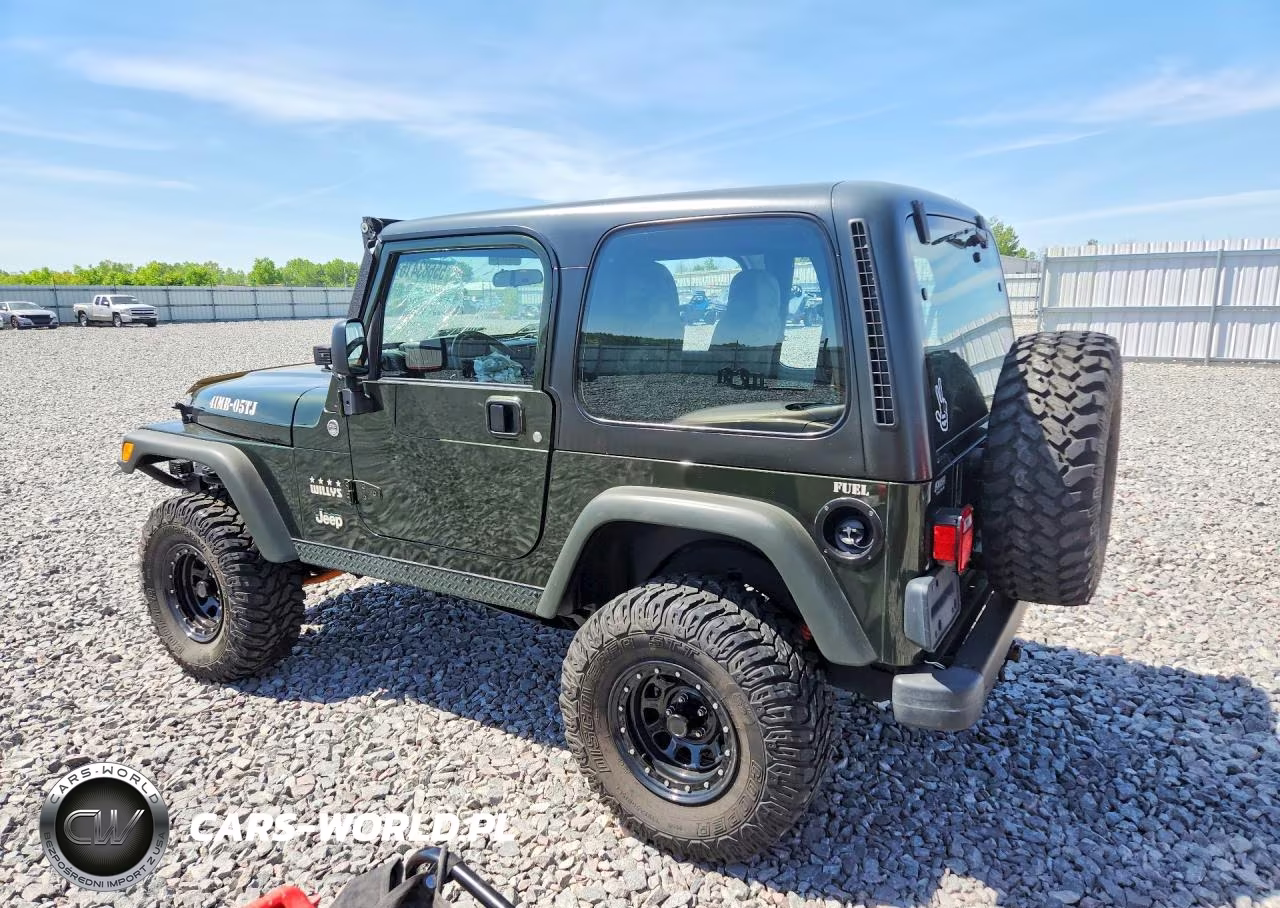 2005 Jeep Wrangler X VIN:1J4FA39S75P309888 - 2