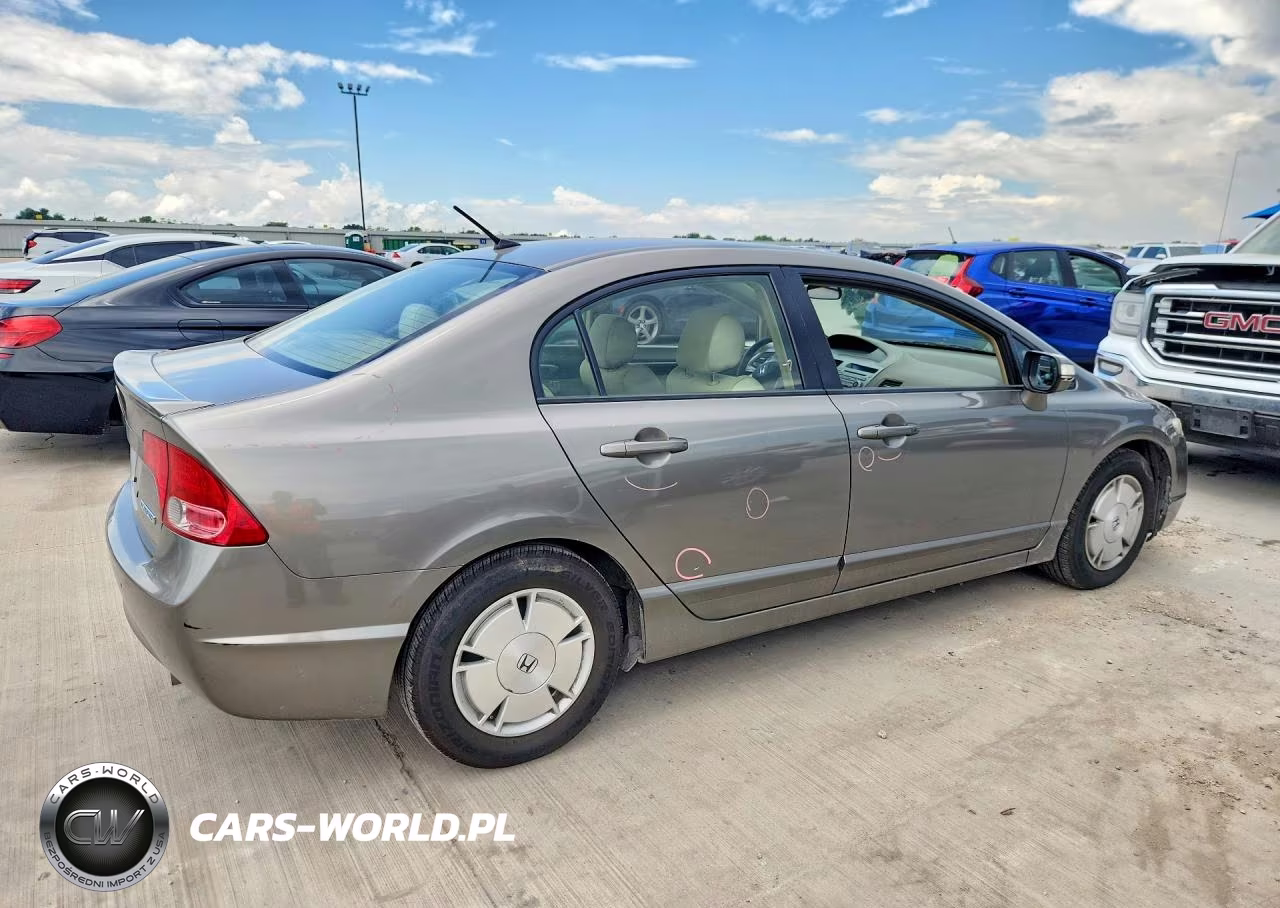 2008 Honda Civic Hybrid VIN:JHMFA36248S019540 - 3