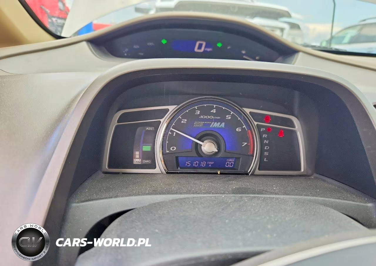 2008 Honda Civic Hybrid VIN:JHMFA36248S019540 - 9