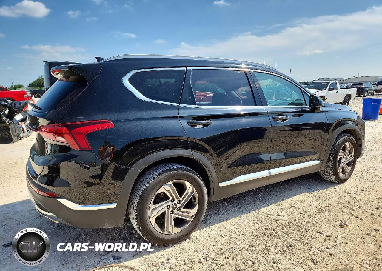 2021 Hyundai Santa Fe Sel VIN:5NMS24AJXMH321647 - 3