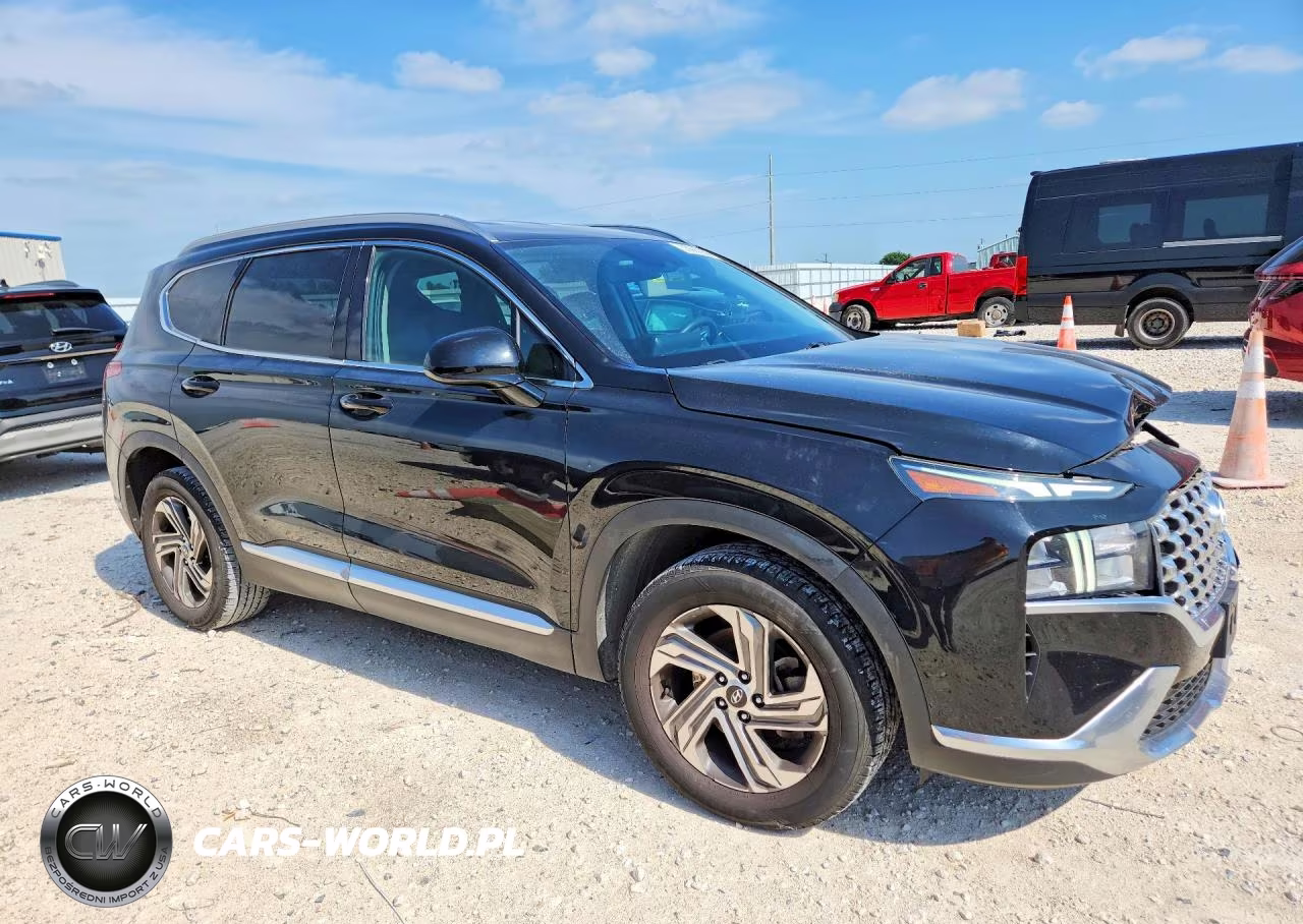 2021 Hyundai Santa Fe Sel VIN:5NMS24AJXMH321647 - 4