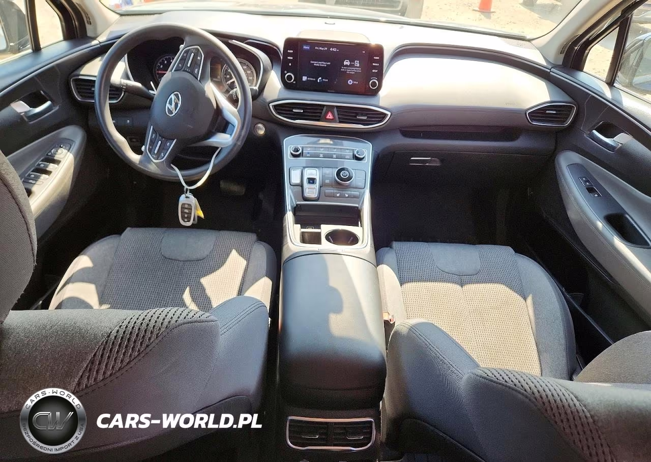 2021 Hyundai Santa Fe Sel VIN:5NMS24AJXMH321647 - 8