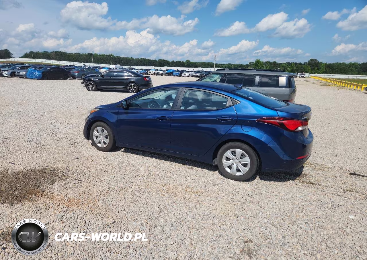 2016 Hyundai Elantra Se VIN:5NPDH4AE0GH691913 - 2